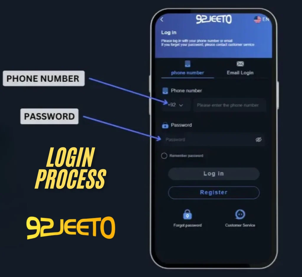 92 Jeeto Login & Win Cash